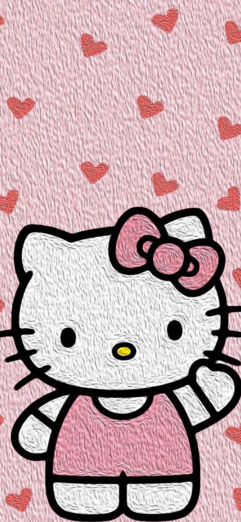 HELLO KITTY WALLPAPER FOR IPHONE