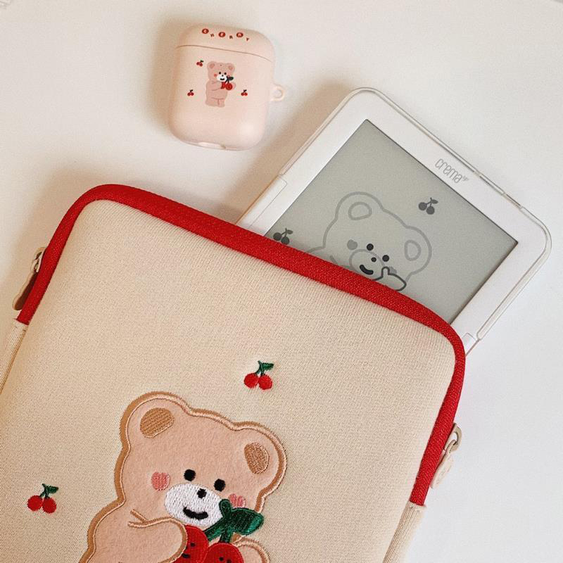 Cherry Bear iPad Bag