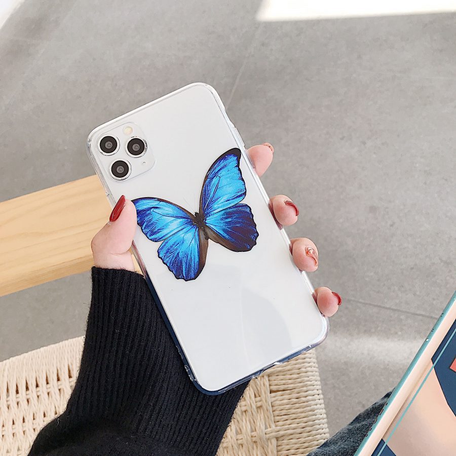 Blue Butterfly Iphone Case Zicase