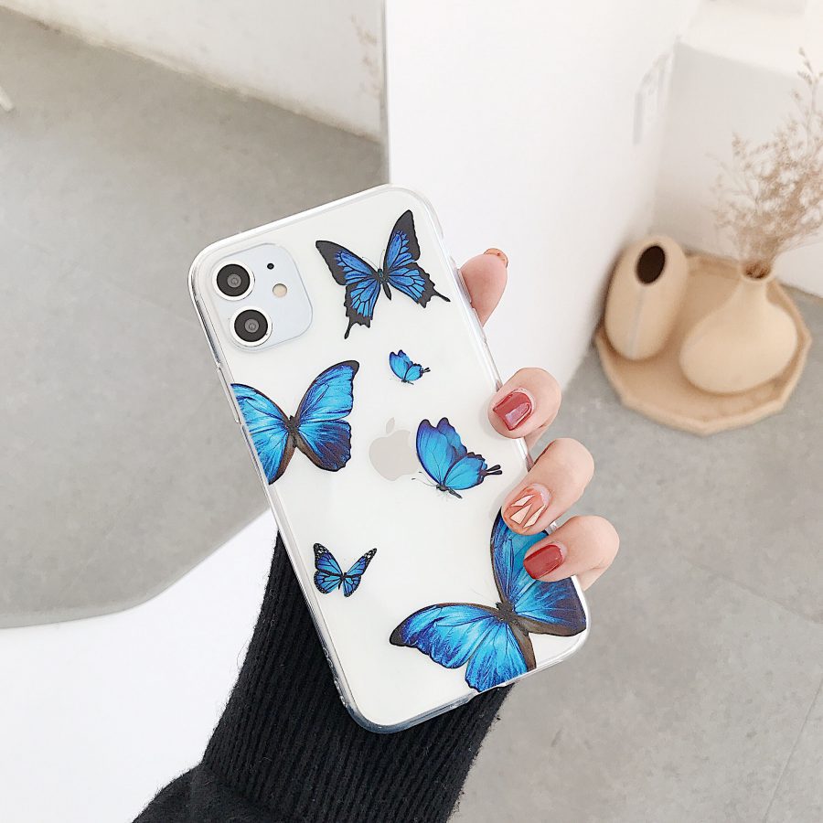 Blue Butterfly Iphone Case Zicase