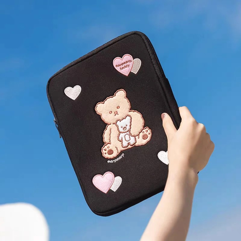 Cool Cartoon Bear Design iPad Case - ZiCase