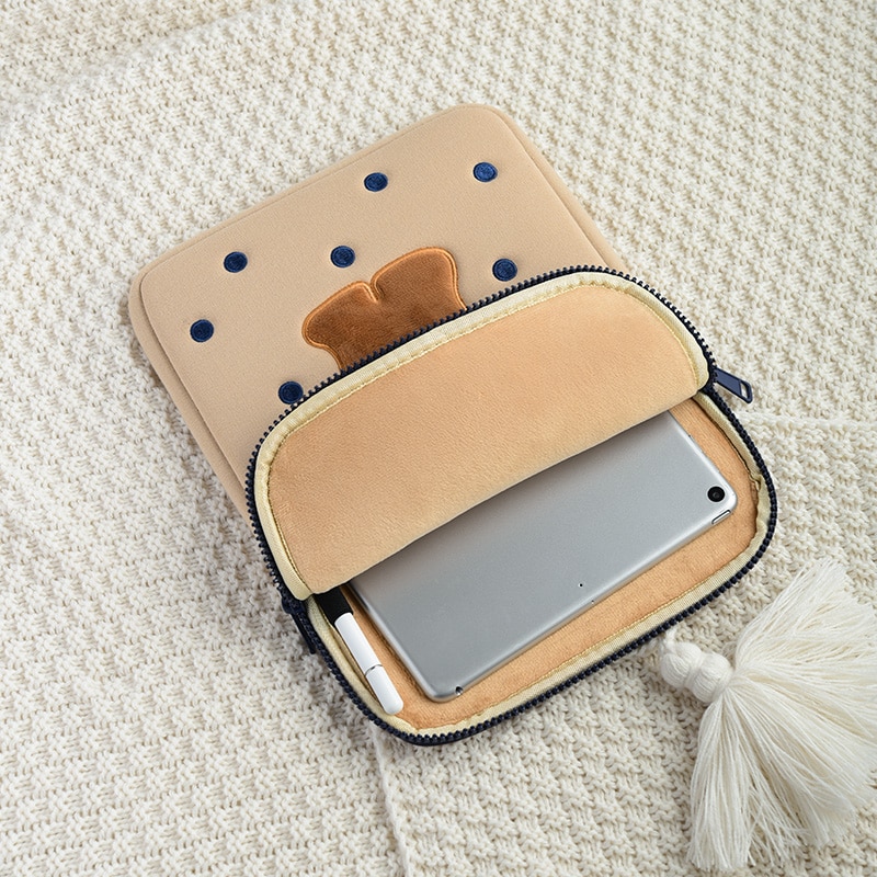 Cute Cartoon Brown Bear iPad Bag - ZiCase