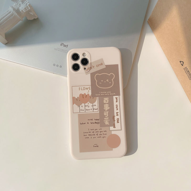 Brown Kawaii Bear iPhone 11 Pro Max Case
