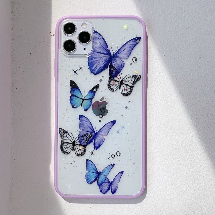 Glitter Butterfly iPhone 11 Pro Max Case