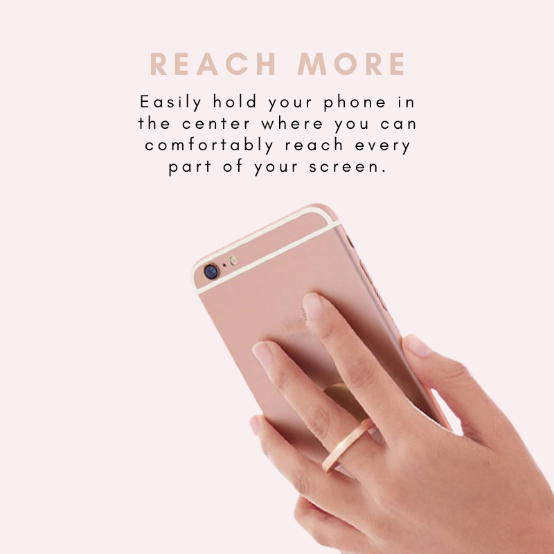 Reach more with phone grips
