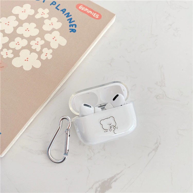 Bear Clear AirPods Pro Case