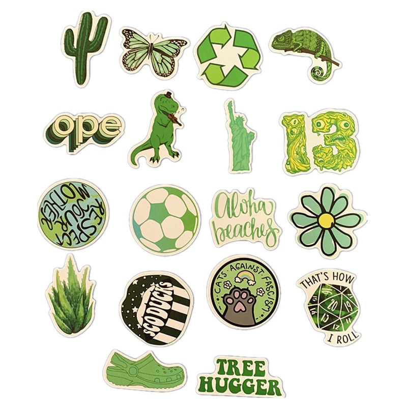 Cool Green Stickers - ZiCASE