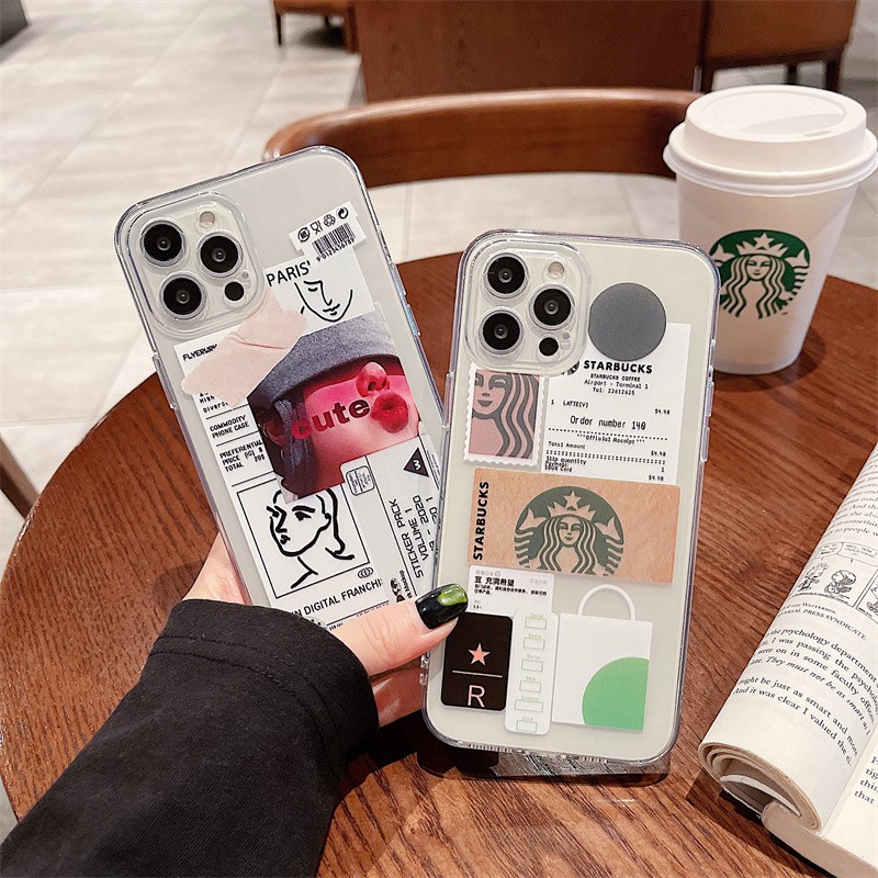 Starbucks Collage iPhone 13 Pro Max Case