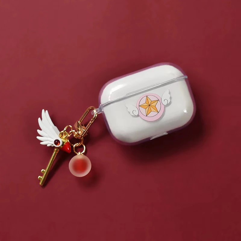 Magical Anime Clear AirPods Cases