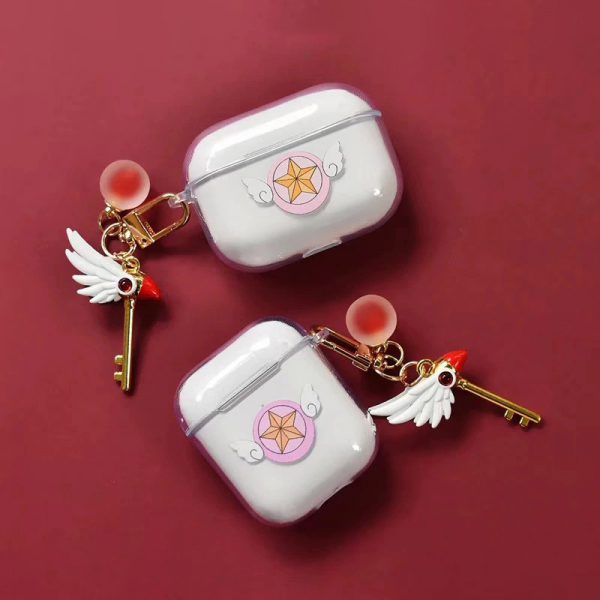 Magical Anime Clear AirPods Case