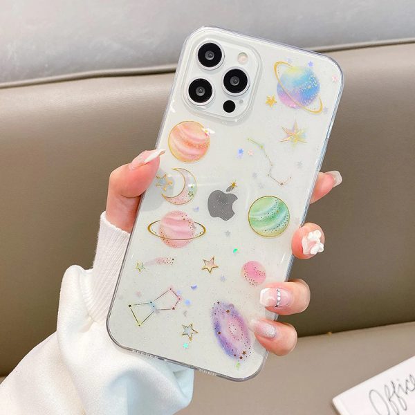 Planet In Galaxy iPhone 13 Pro Max Case - ZiCASE