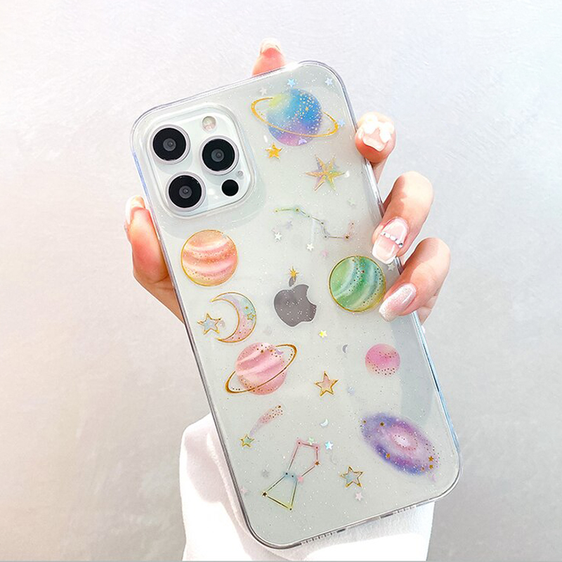 Planet In Galaxy iPhone 13 Pro Max Case