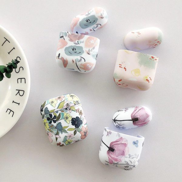 Watercolor Flower AirPods Cases