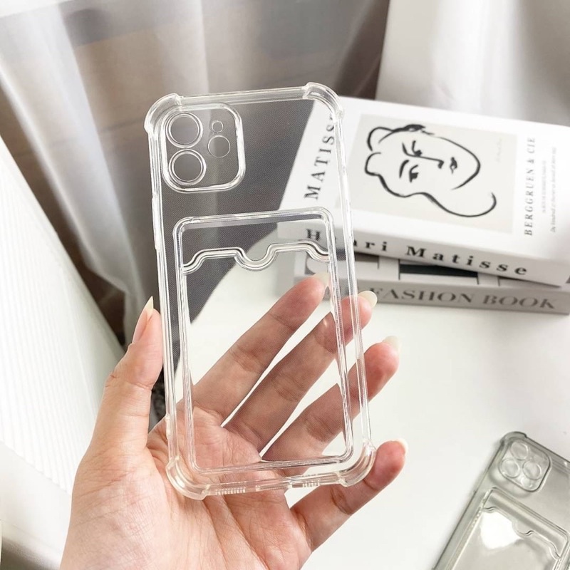 Card Holder Clear iPhone 12 Case