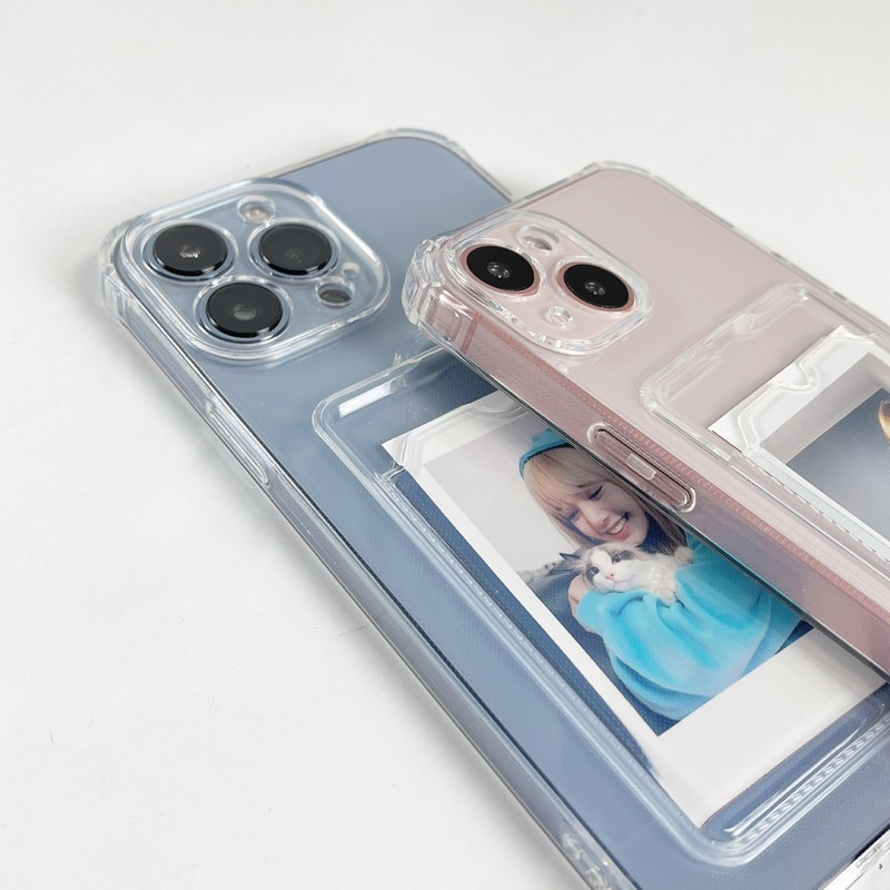 Card Holder Clear iPhone 13 Case