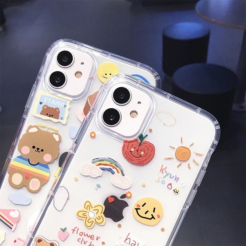 Colorful Cartoon iPhone Xr Case