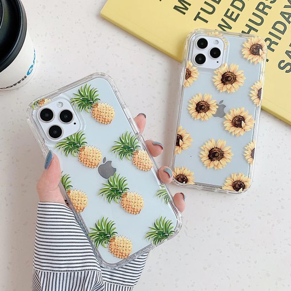 Pineapple & Sunflower iPhone 14 Pro Max Case