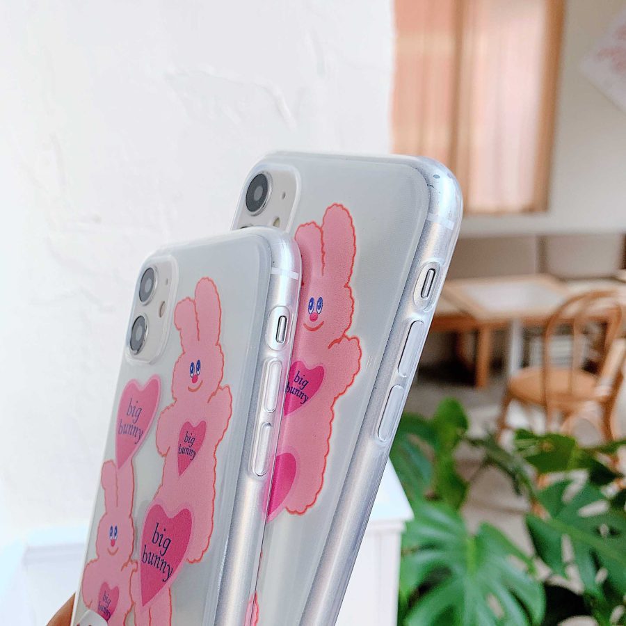 Pink Bunny iPhone XR Case