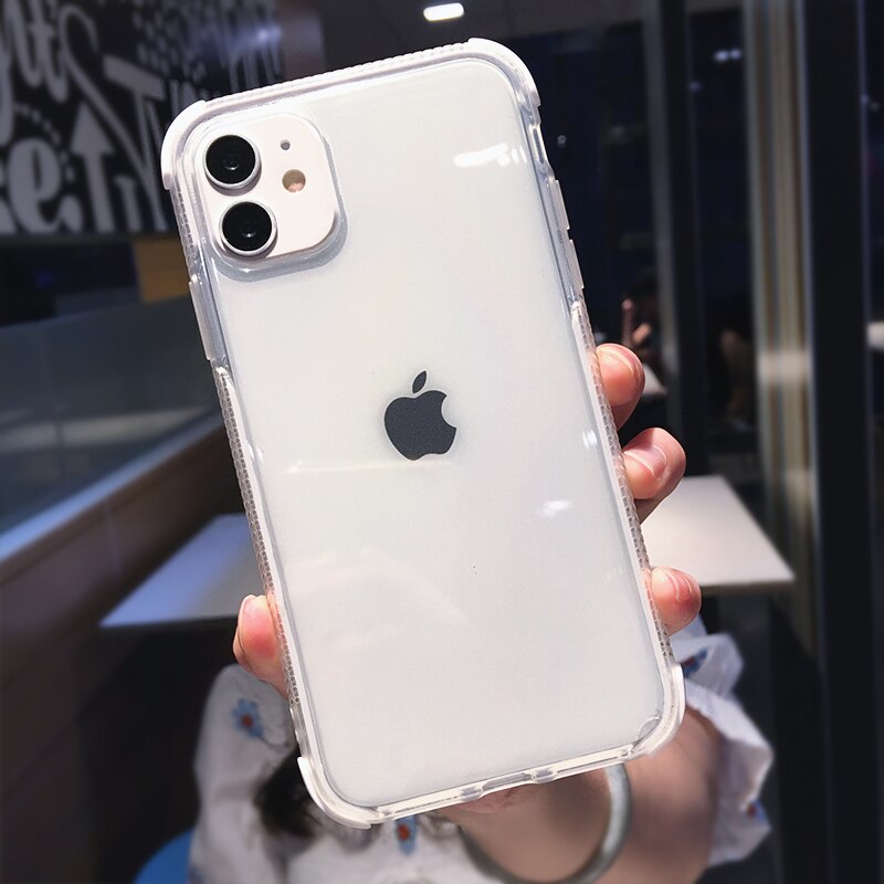 Shockproof White Clear Case - ZiCASE