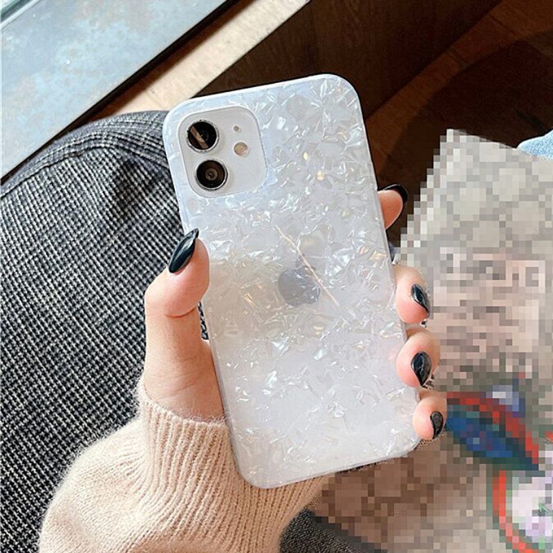Iridescent White Opal iPhone 12 Pro Max Case