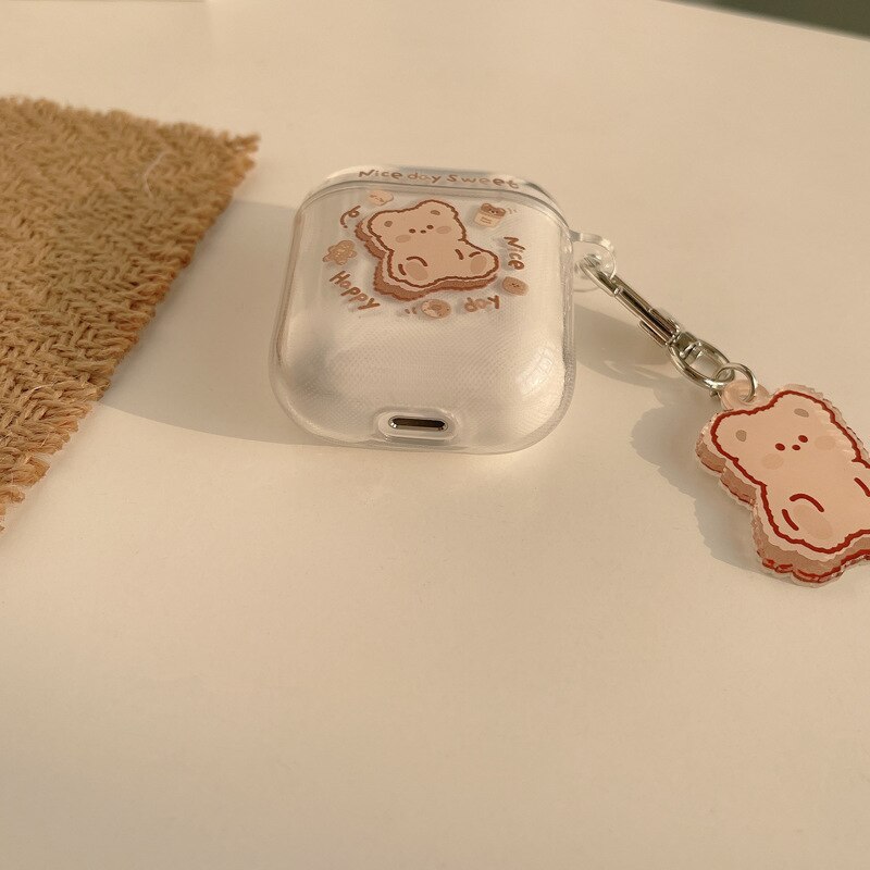 bear clear airpods case, airpods case amazon