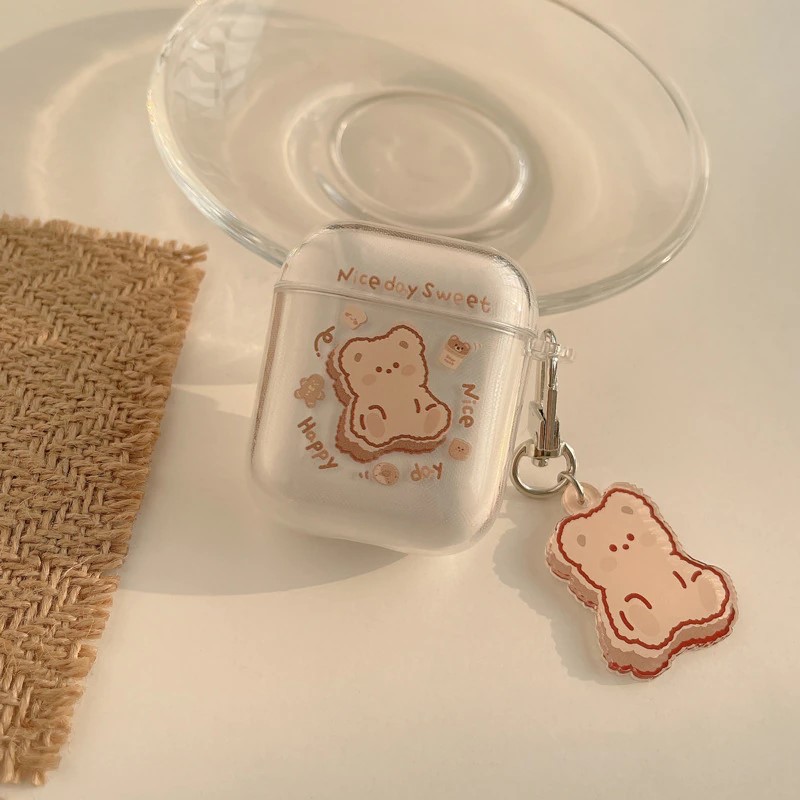Bear Clear AirPods Case - ZiCASE