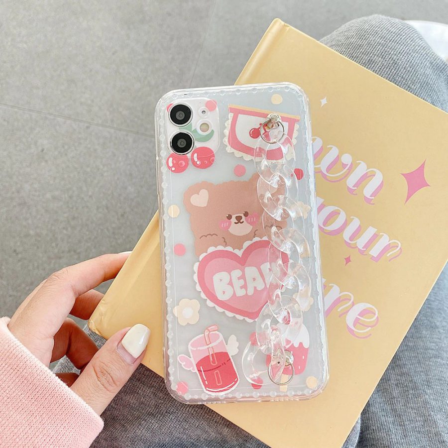 cute chain iphone cases