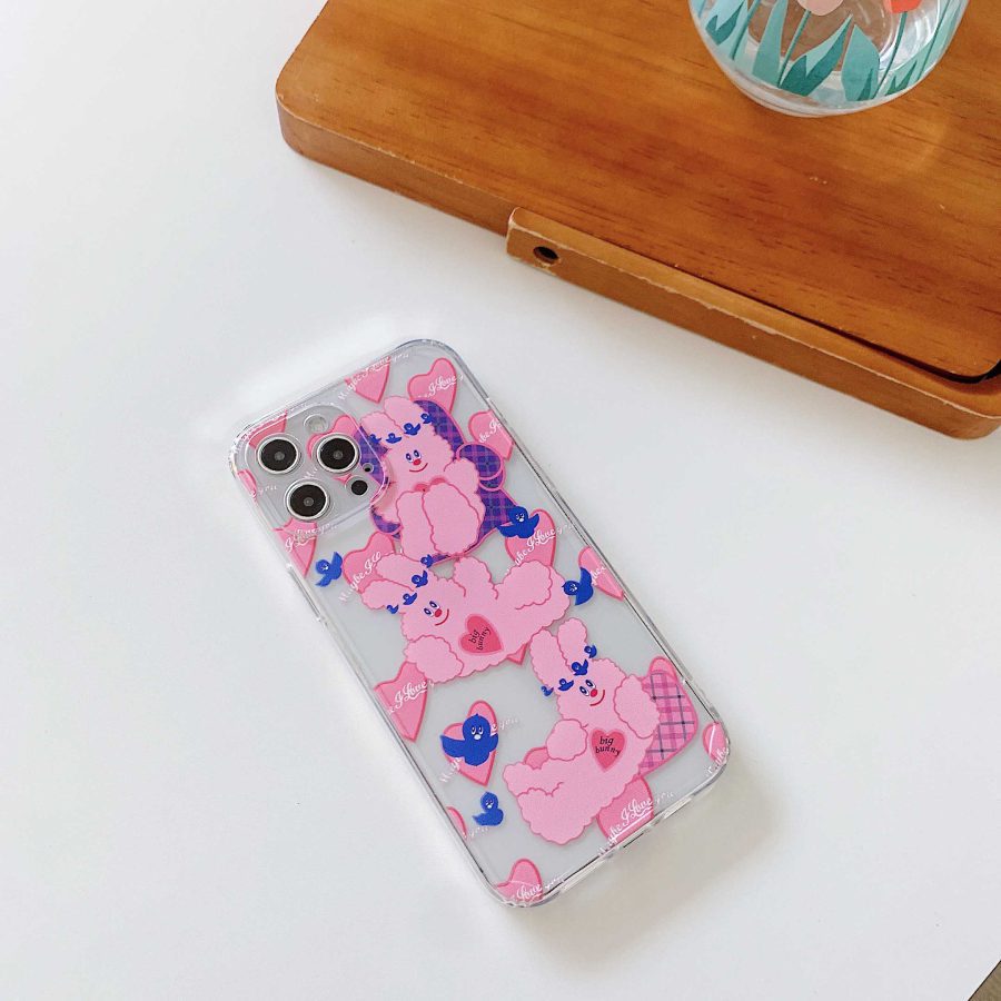 Pink Bunnies iPhone Cases - ZiCASE