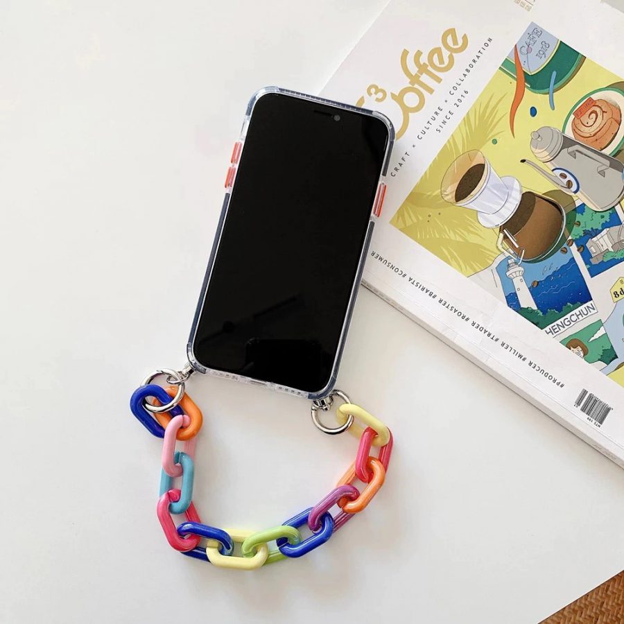 Chain on iPhone case