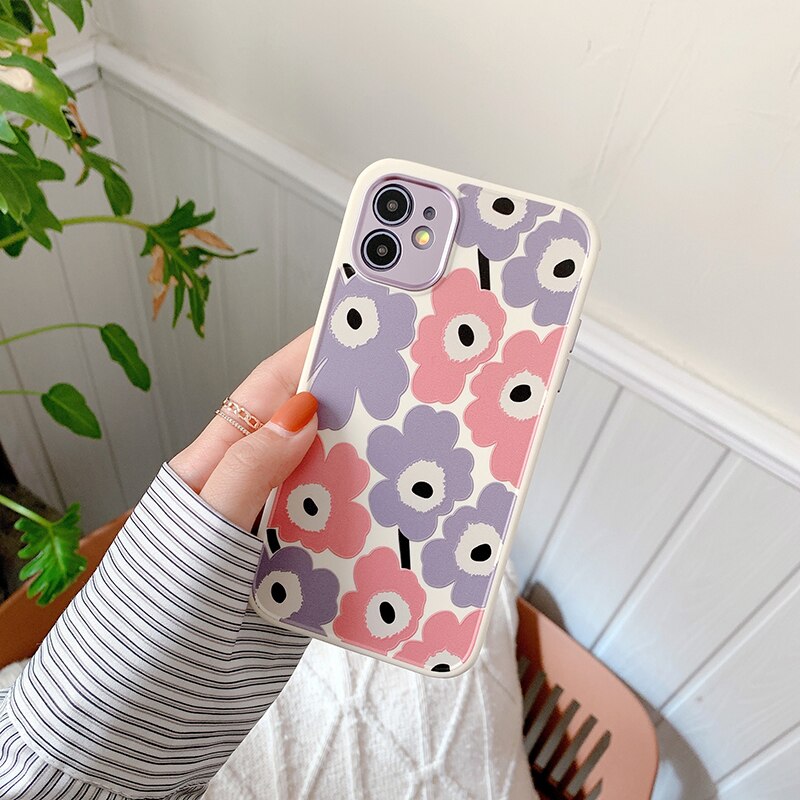 Floral Painting iPhone 12 Case