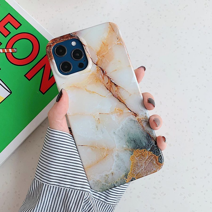 Matte Marble iPhone 13 Case