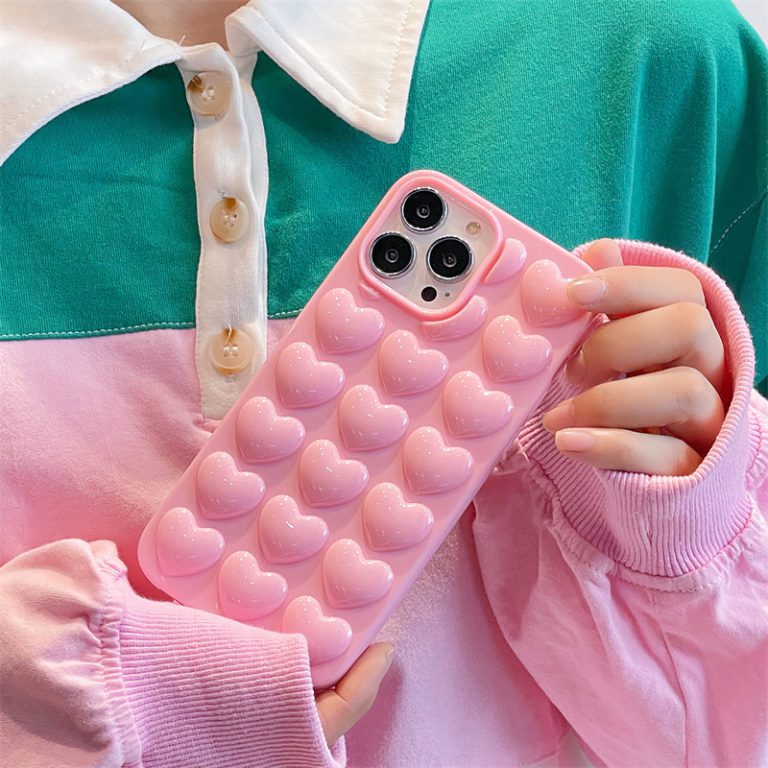 Pink Hearts iPhone Case ZiCASE