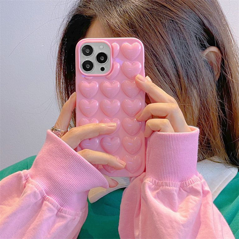 Pink Hearts iPhone Case ZiCASE