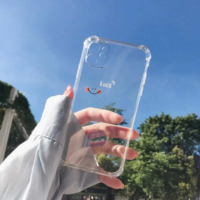 Smile Clear iPhone XR Case