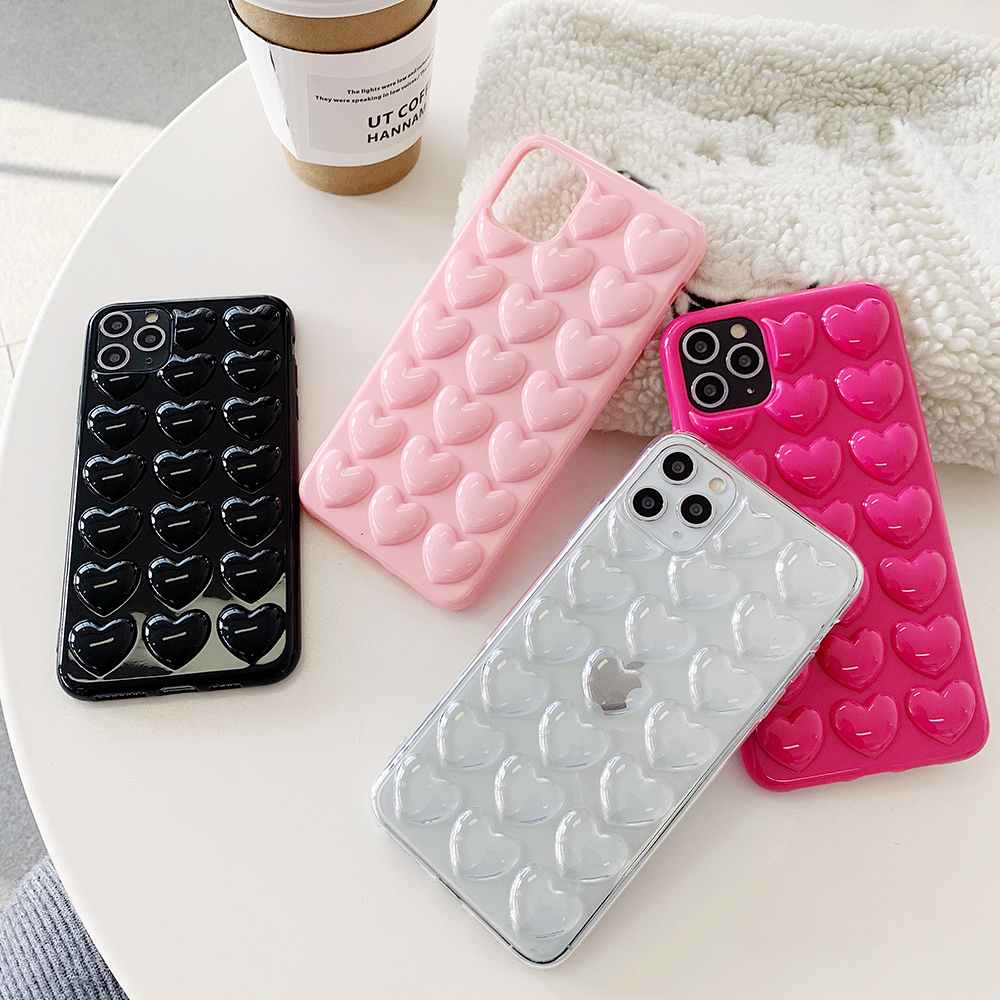 Bubble Hearts Iphone Case Zicase