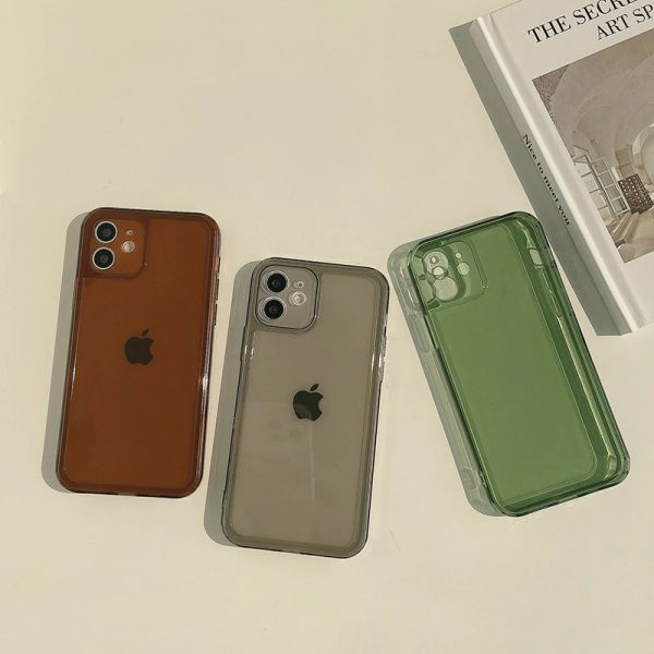Clear Color iPhone 12 Cases