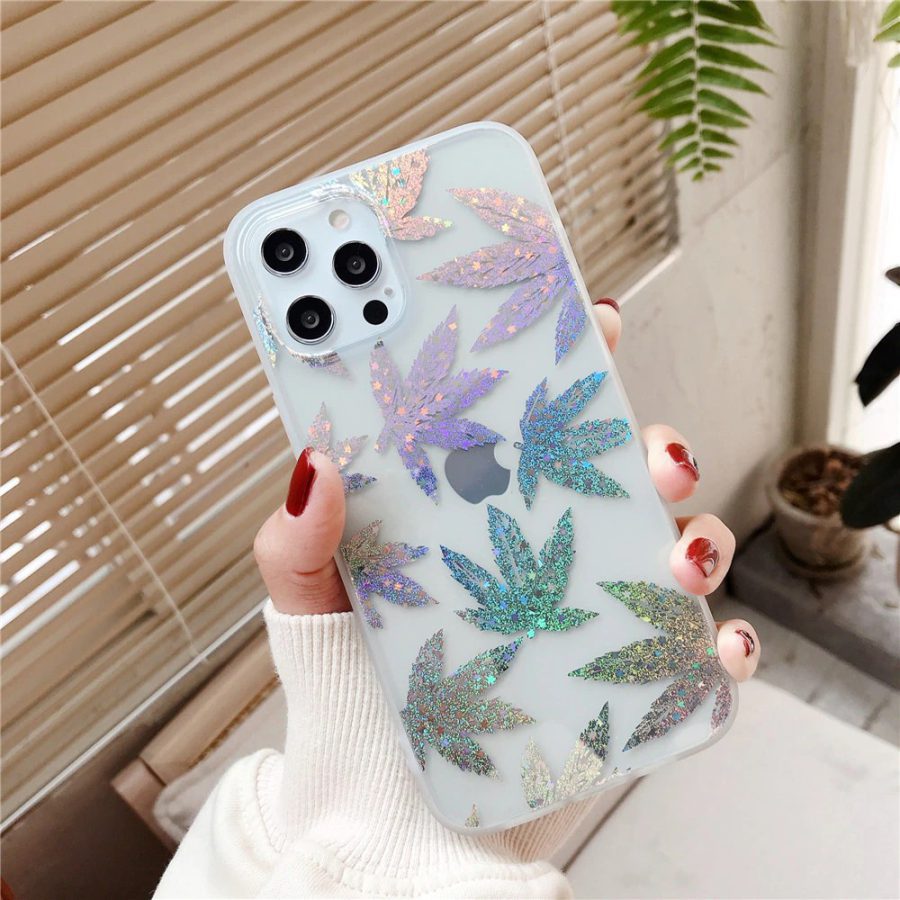 Electroplated Leaves Case - ZiCASE