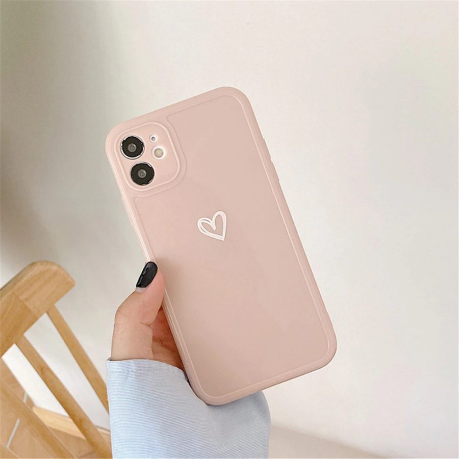 Pink Heart iPhone Case - ZiCase