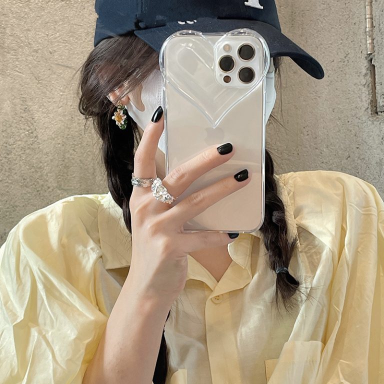 Heart Clear iPhone Case - ZiCASE