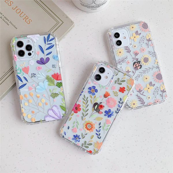 Floral Pattern iPhone 13 Pro Max Case