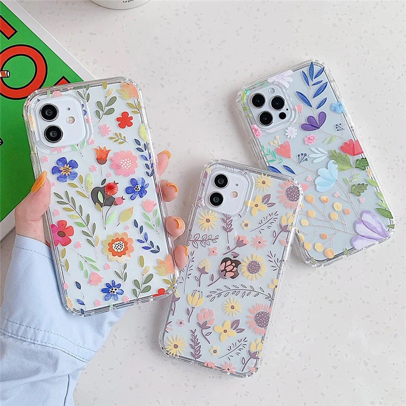 Floral Pattern iPhone Cases
