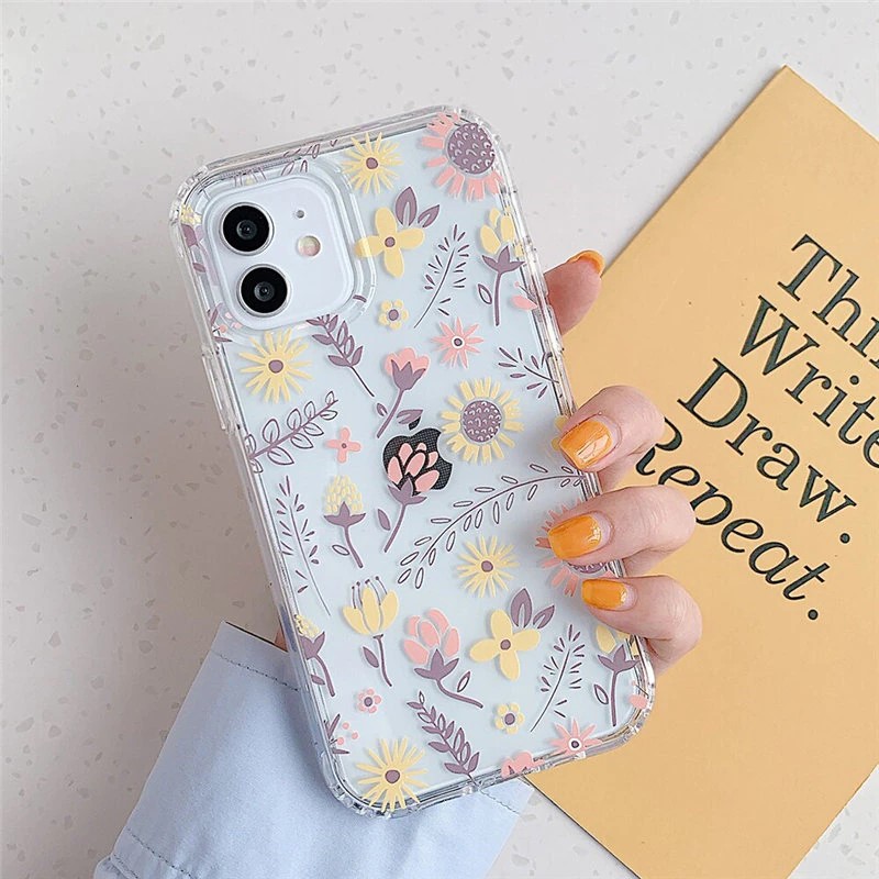 Floral Pattern iPhone 12 Case