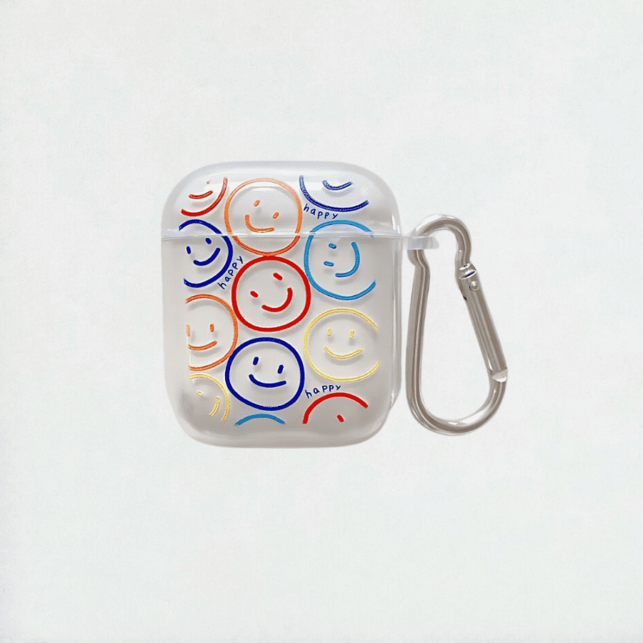 Smiley Face AirPods 1/2 Case