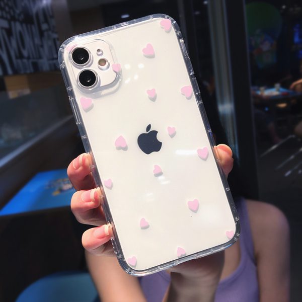 Lil Pink Hearts iPhone Case