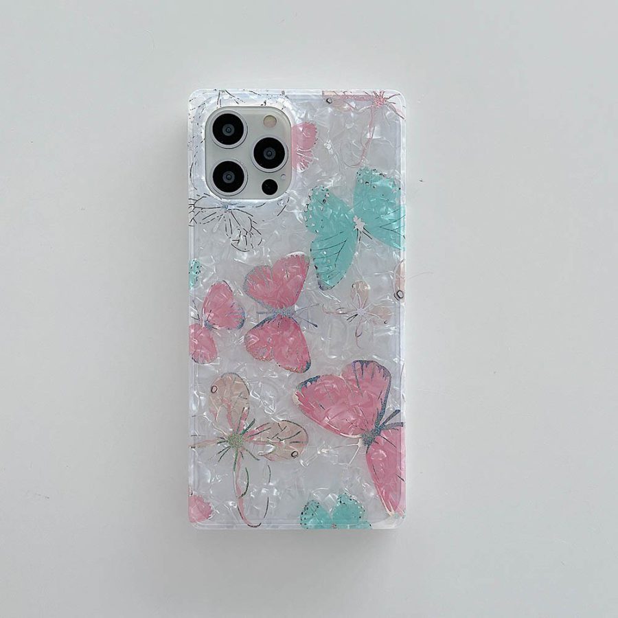 Butterfly Square iPhone 12 Pro Max Case