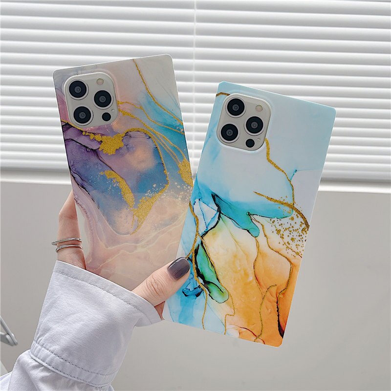 Colorful Marble iPhone 12 Pro Max Cases