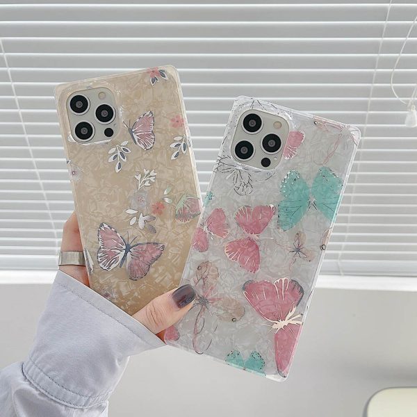 Butterfly Square iPhone 13 Pro Max Cases
