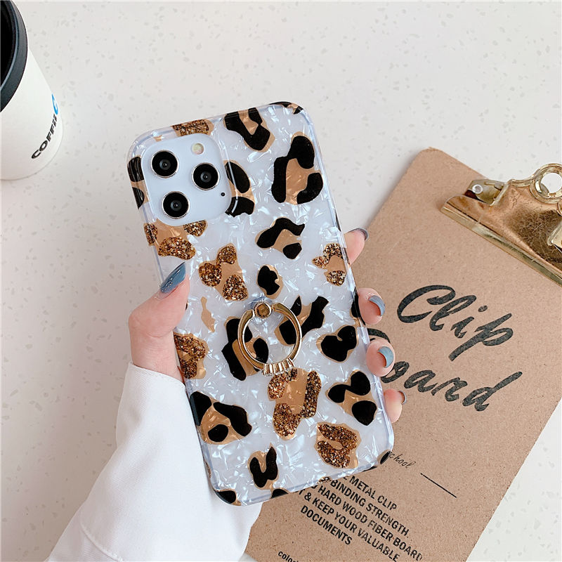 Leopard iPhone iPhone 13 Pro Max Case With Ring Holder