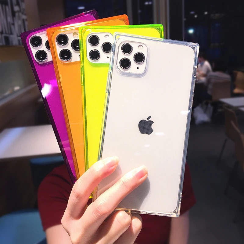 Neon Square iPhone Cases