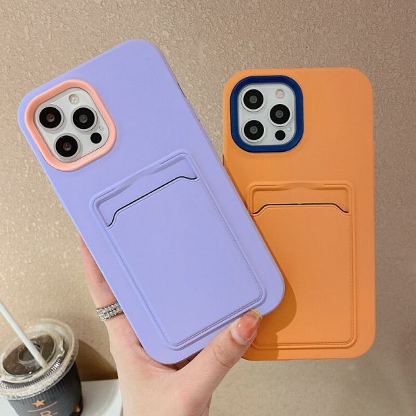 Shockproof iPhone Cases With Card Holder